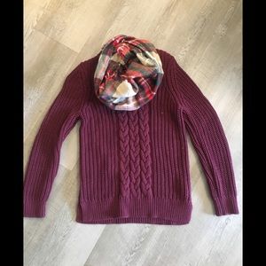 Nautica Maroon Sweater